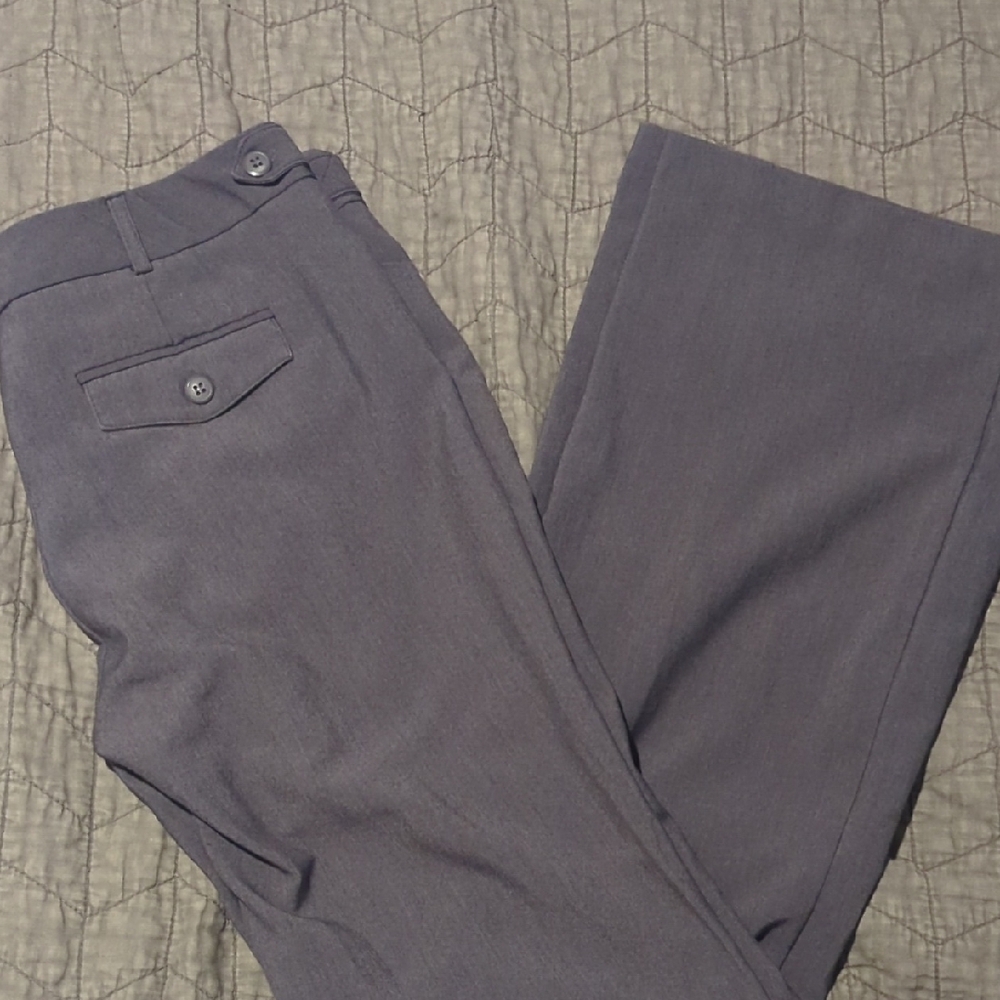 Joe Benbasset Gray Dress Pants Straight-Cut